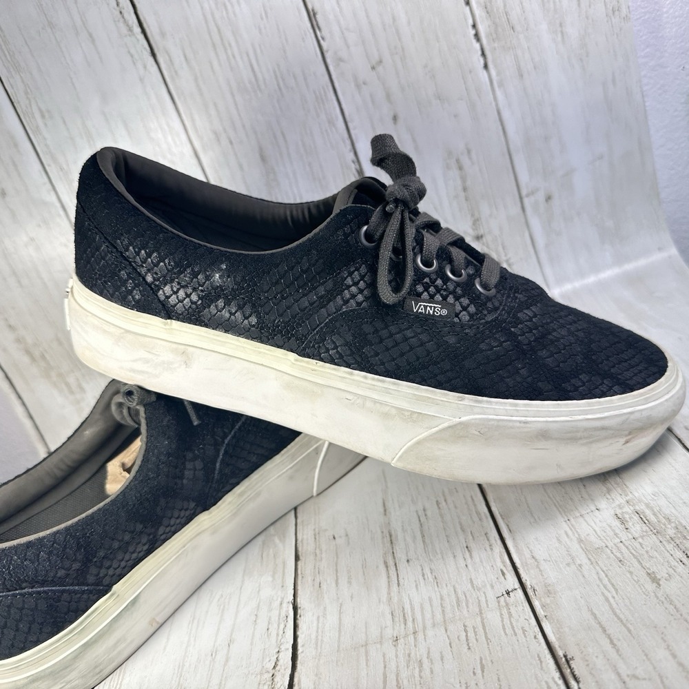 Vans Era Platform Animal Emboss/Black Women  9.5 Men 8.0 size‎ - Picture 11 of 15
